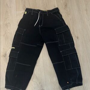 Men's Empyre Black Cargo Pants